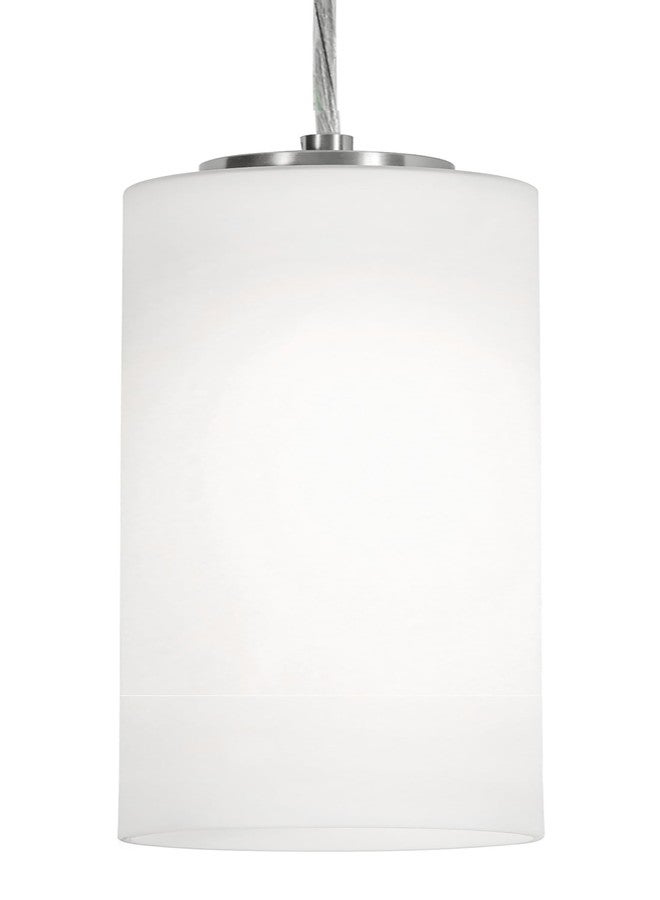 AFX Leo 12'' Med Base Pendant - Satin Nickel - Image 1