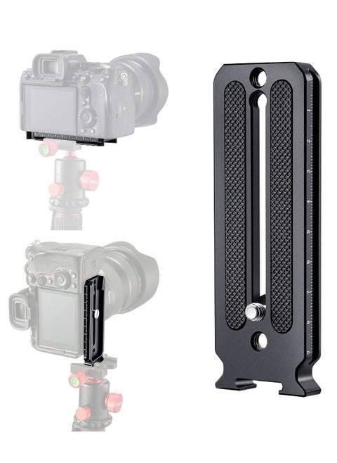 DSLR Camera Arca Swiss Bracket Quick Release Plate Vertical Horizontal Switching Camera L Bracket Half for Canon / Nikon / Sony Mirrorless Camera Tripod Head Monopod