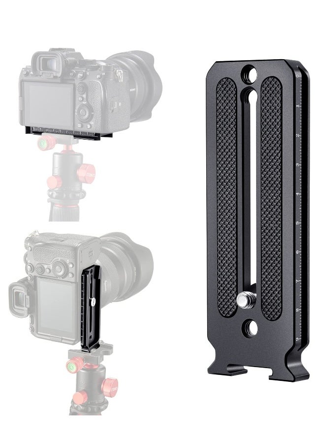 Generic DSLR Camera Arca Swiss Bracket Quick Release Plate Vertical Horizontal Switching Camera L Bracket Half for Canon / Nikon / Sony Mirrorless Camera Tripod Head Monopod  - Image 1