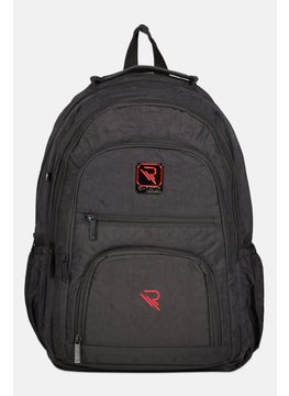 Re-flection Kids Boy Brand Logo Backpack 45 H x 31 L x 14 W cm, Black  - Image 1
