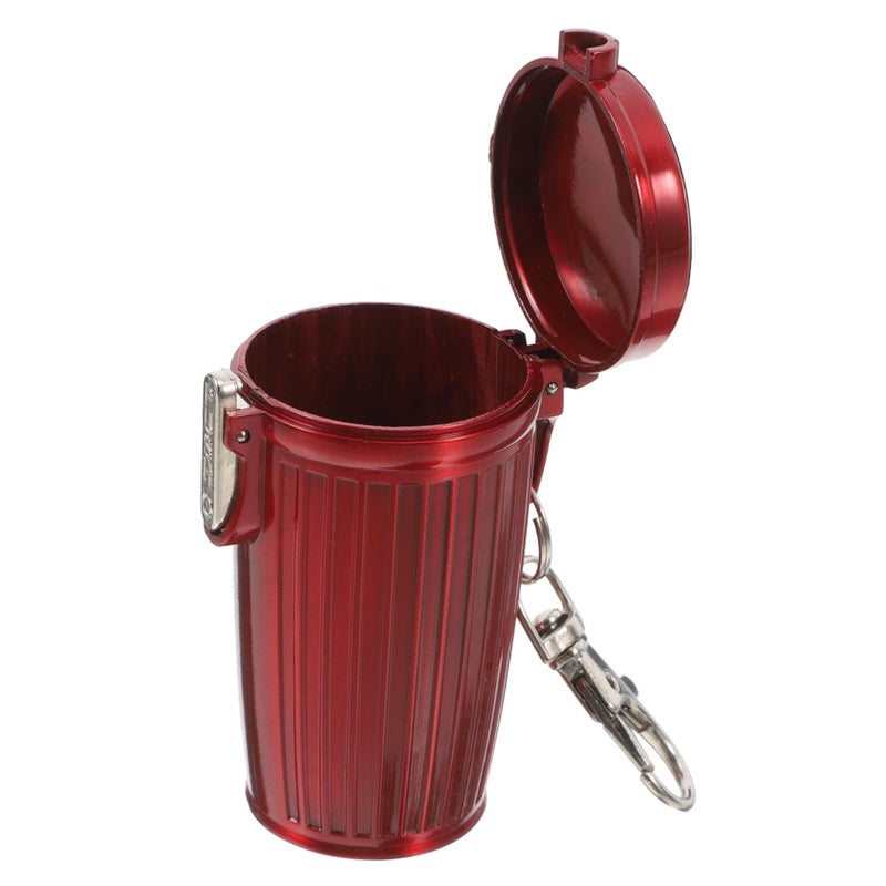 Portable Mini Ashtray with Sealed Lid for Outdoor Travel Car Pocket Cigarette Holder - Image 2