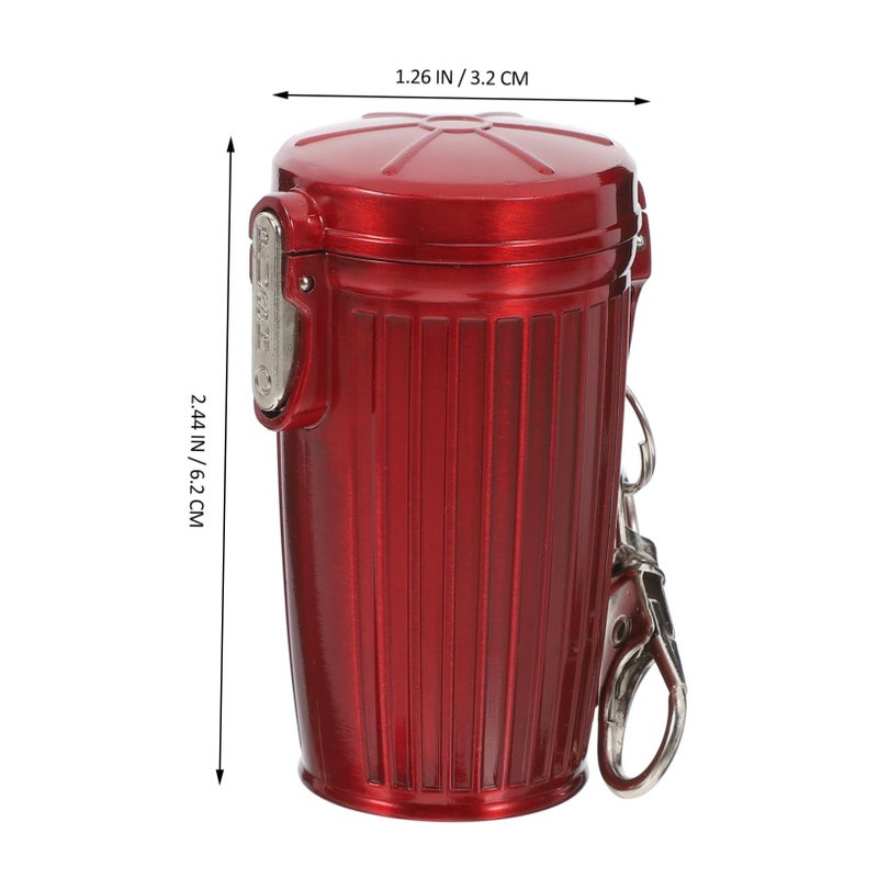 Portable Mini Ashtray with Sealed Lid for Outdoor Travel Car Pocket Cigarette Holder - Image 3