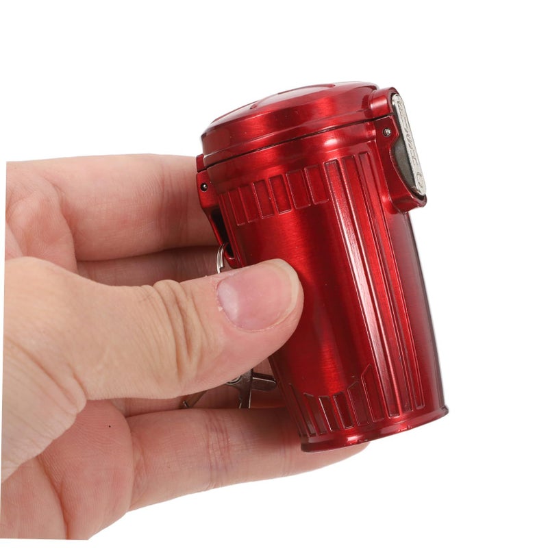 Portable Mini Ashtray with Sealed Lid for Outdoor Travel Car Pocket Cigarette Holder - Image 4