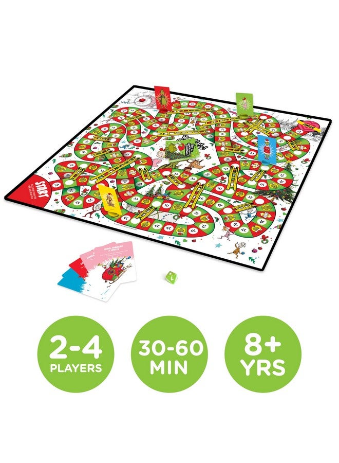 Aquarius AQUARIUS Grinchmas Journey Board Game - Fun for Kids & Adults - Officially Licensed Dr Seuss Merchandise & Collectibles - Image 2