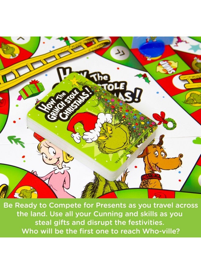 Aquarius AQUARIUS Grinchmas Journey Board Game - Fun for Kids & Adults - Officially Licensed Dr Seuss Merchandise & Collectibles - Image 5