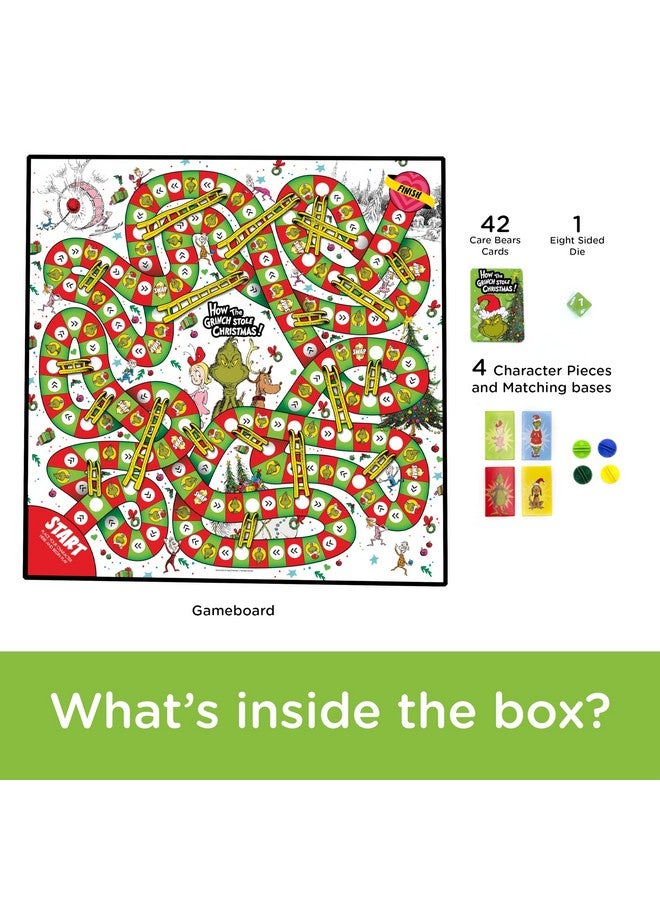 Aquarius AQUARIUS Grinchmas Journey Board Game - Fun for Kids & Adults - Officially Licensed Dr Seuss Merchandise & Collectibles - Image 3