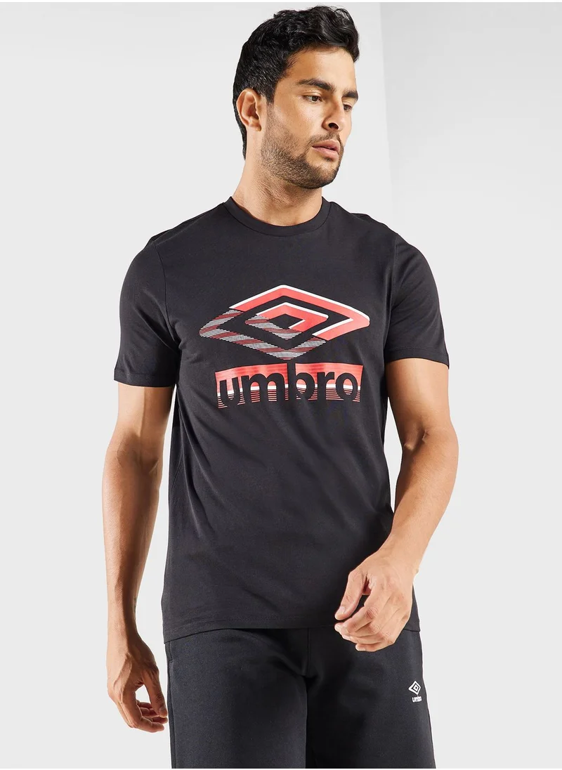 umbro Glitch Graphic T-Shirts