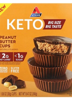 Atkins Peanut Butter Cups 8 Cups 1.06 oz (30 g) Each 