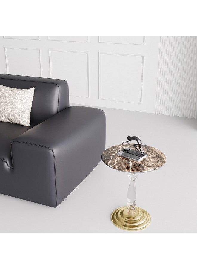 Home Box Grandora Sintered Stone Accent End Table 45 x 52 x 45 cm  - Image 1