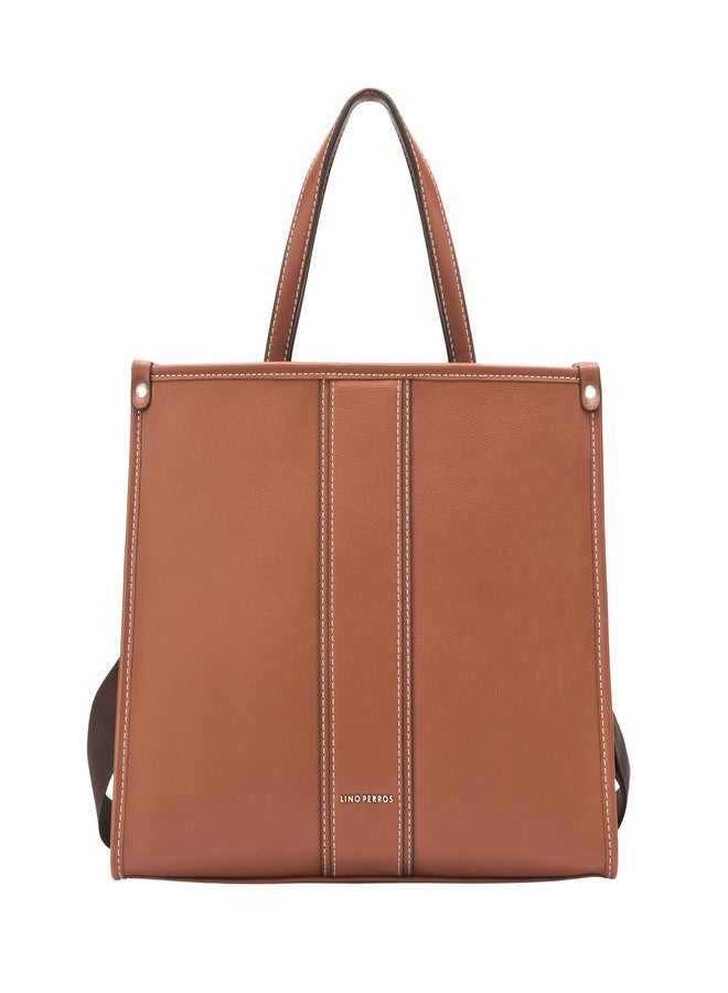 Lino Perros Monroe Mabel Tan Satchel - Image 1