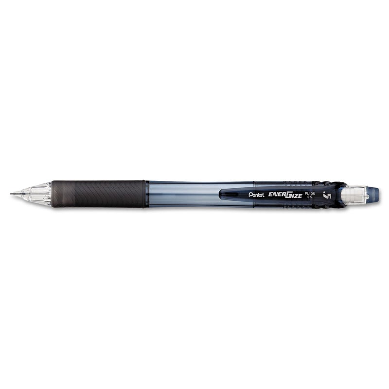 Pentel قلم رصاص ميكانيكي Pentel PL105A EnerGize، 0.5 مم، أسود، علبة من 12 قلم - Image 4
