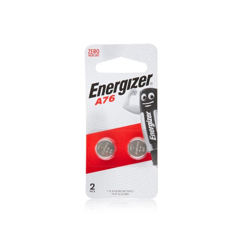 Energizer A76 Alkaline Batteries 1.5V With Zero Mercury- 2pcs
