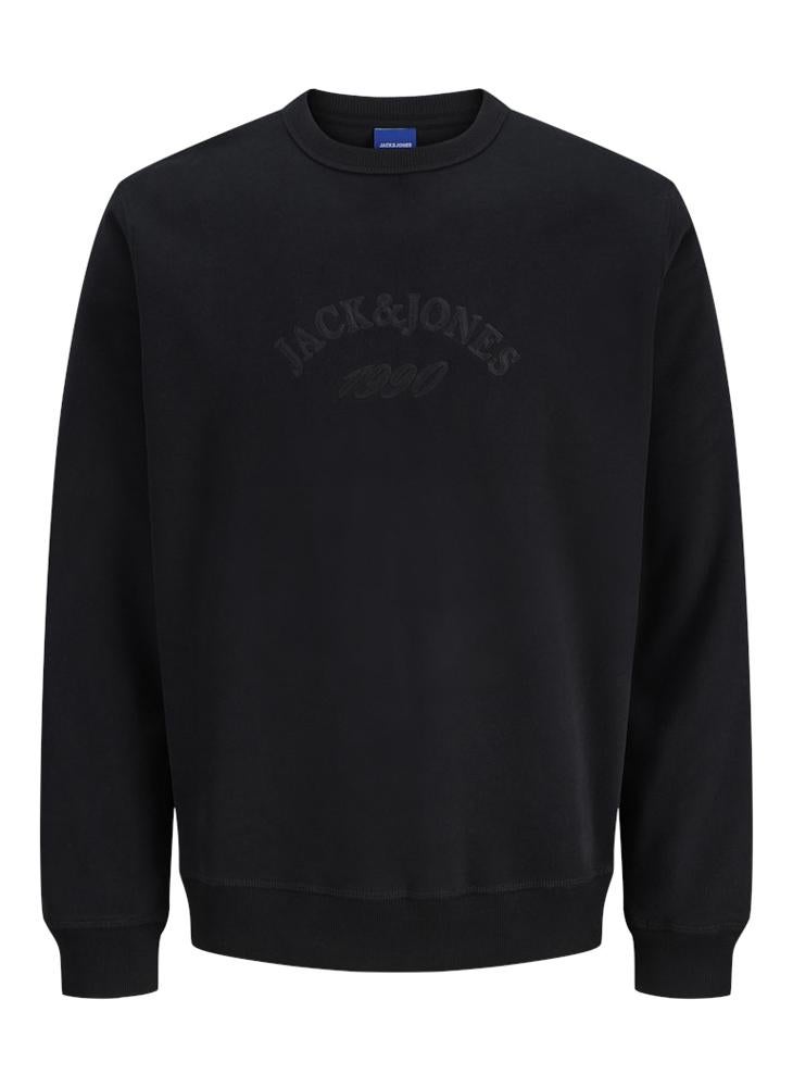 JACK & JONES Casual Regular Fit Crew Neck Sweatshirt and Pant Set - Image 2