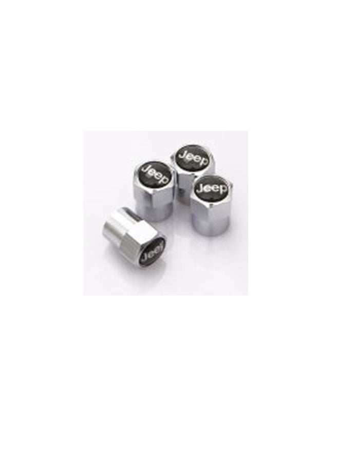 NIBEMINENT tire valve stem air caps covers for jeep 