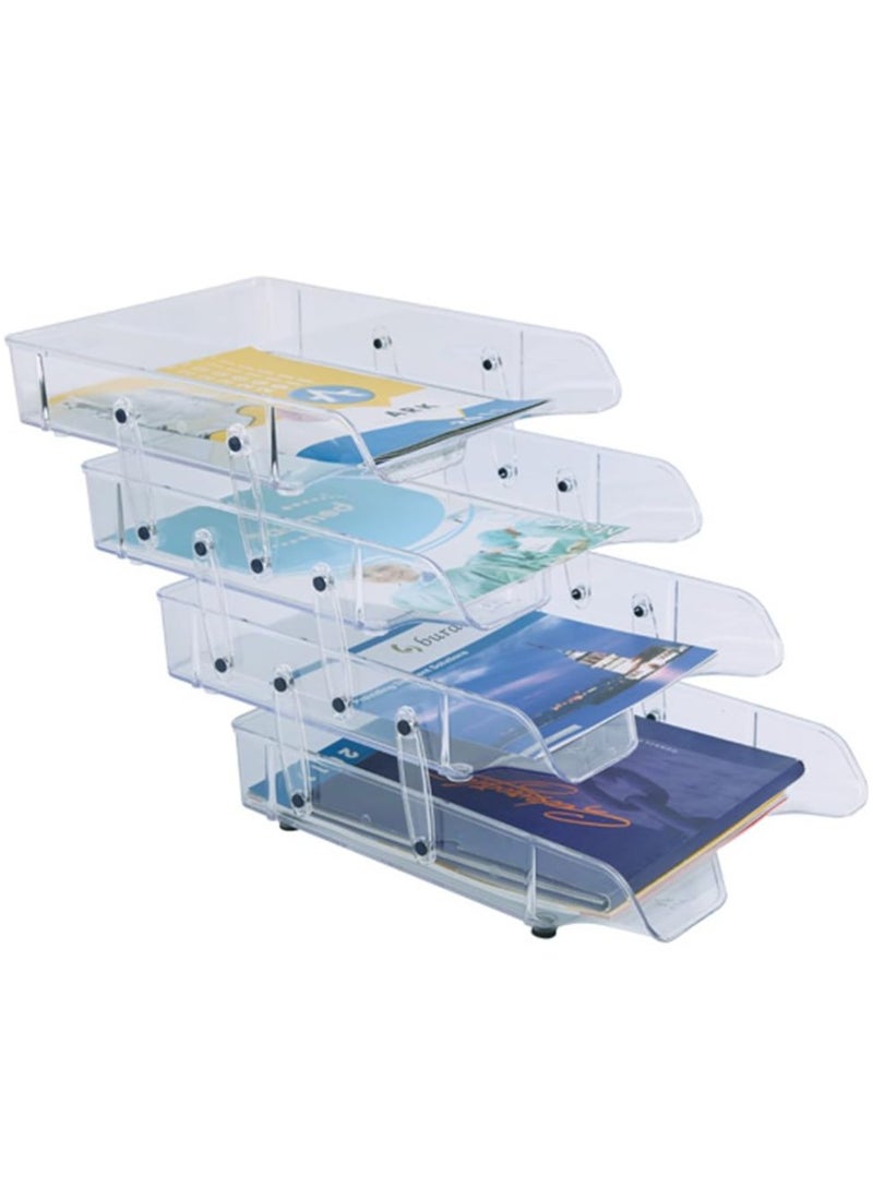 Ark 4-Tier Sliding Desk Tray