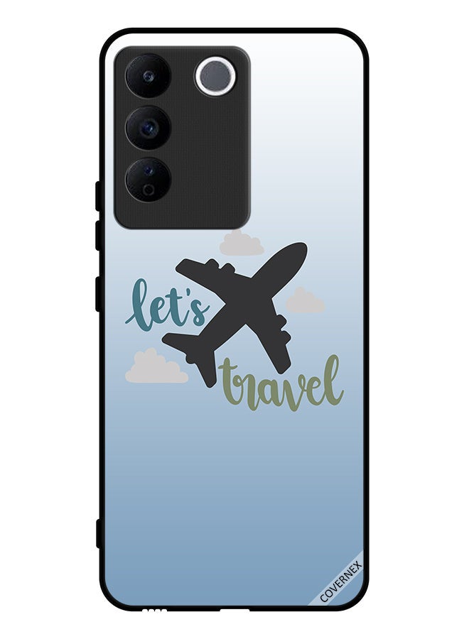 Covernex Protective Case Cover For Vivo V27e Lets Travel - Image 1