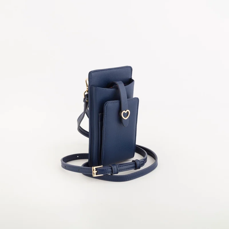 CARPISA Women's Phone Case Dalia Wallet V3 Navy Blue - 9x18x2.50cm