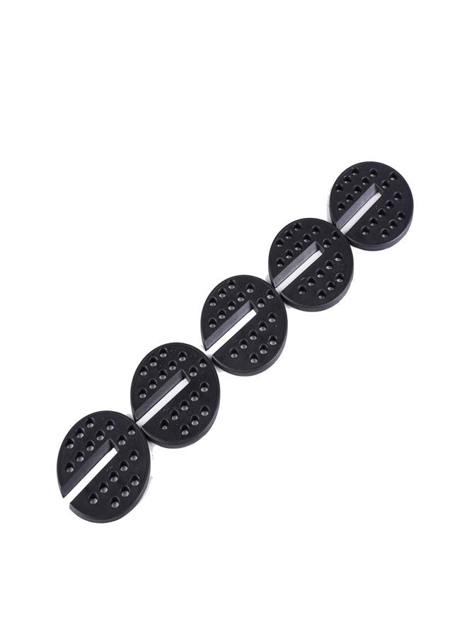 NAGU Table Inserts for 12"/14" Band saws Insert or Scroll saws (Diameter: 2.75 in, Thickness: 0.2 in) 5Pack - Image 1