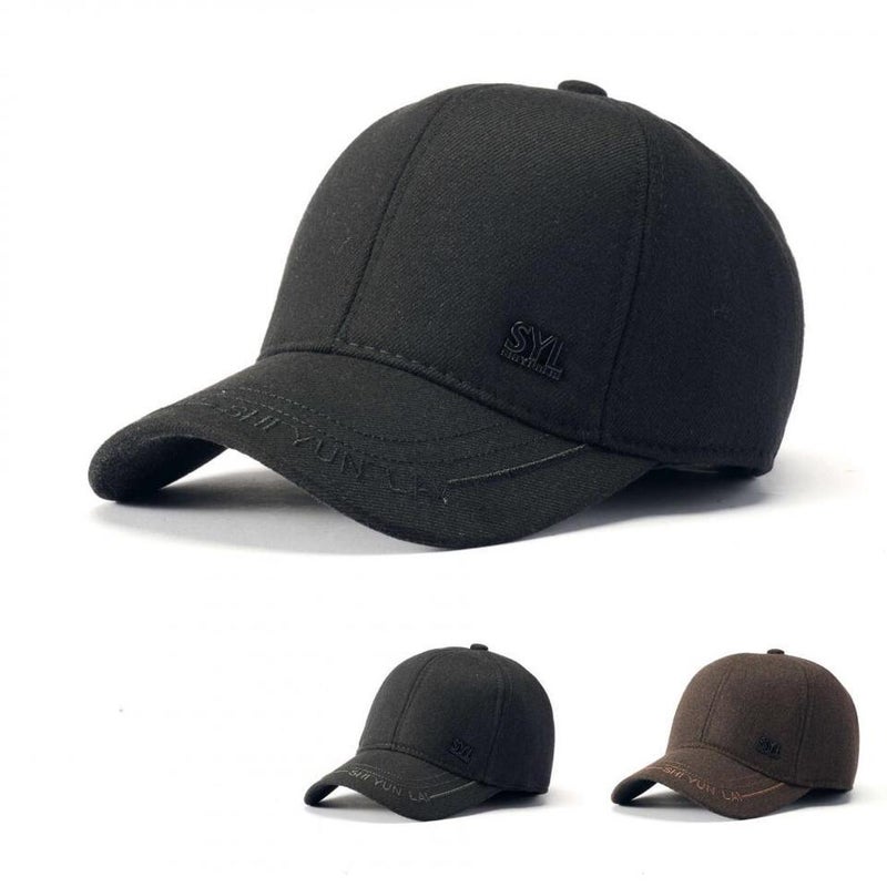 Baseball Cap Men Elderly Spring Autumn Casual Outdoor Dad Hat - Image 2