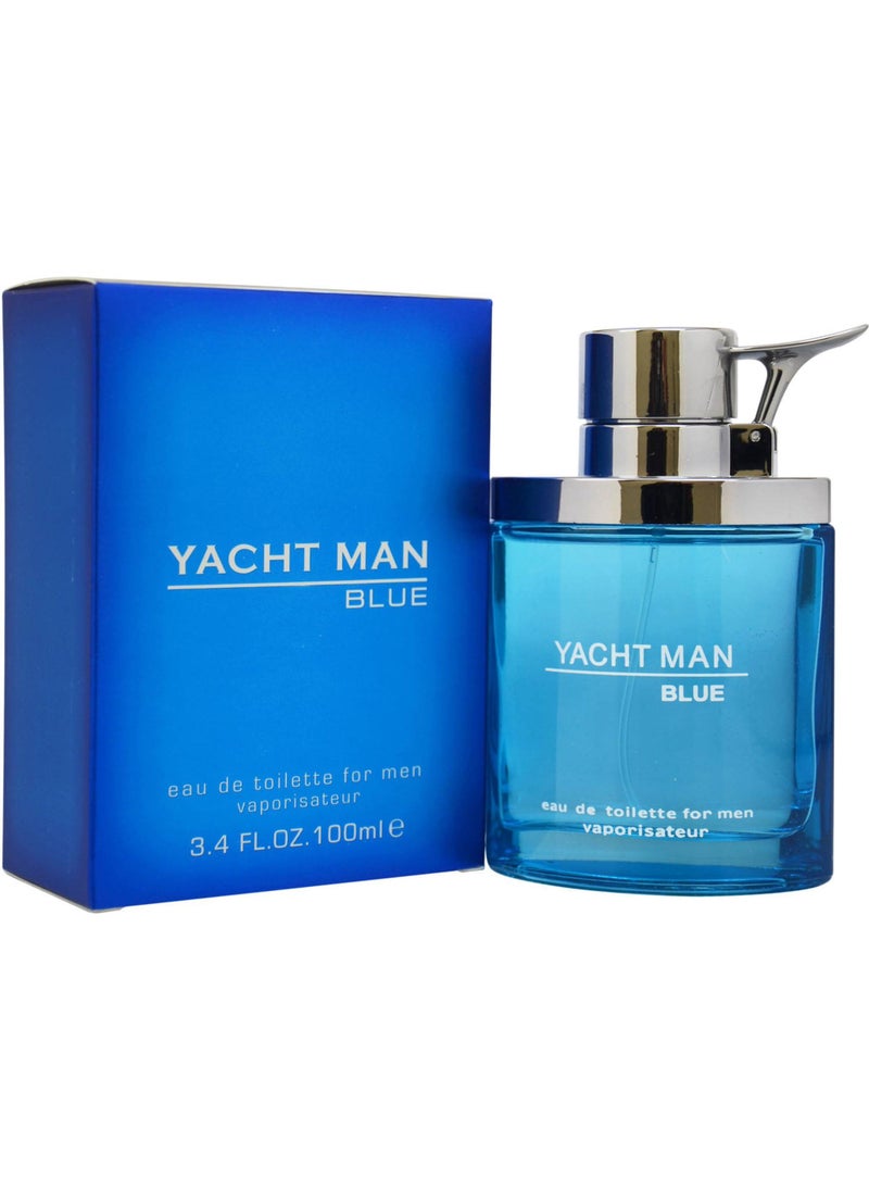 Myrurgia - Myrurgia Yacht Man Blue Eau-de-toilette Spray, 3.4 Ounce - Image 1