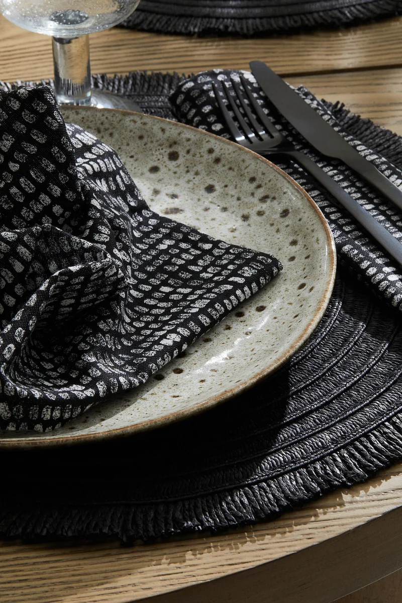 H&M 2-pack round place mats