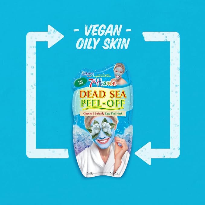 7th Heaven Dead Sea PeelOff Face Mask 10 ml - Image 3
