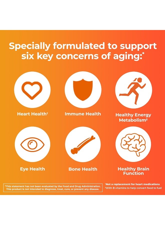 ONE A DAY أقراص متعددة الفيتامينات للنساء فوق 50 عامًا لدعم صحة المناعة - Image 3