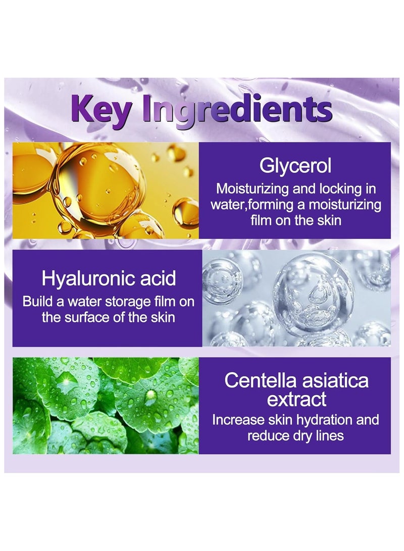 POUQUR 10 PCS Korean Face Masks, Collagen Mask for 4X Smoother & Brighter Skin, Deep Hydrating & Moisturizing, Skin Repair, Firming & Anti-Wrinkle Facial Sheet Mask - Image 5