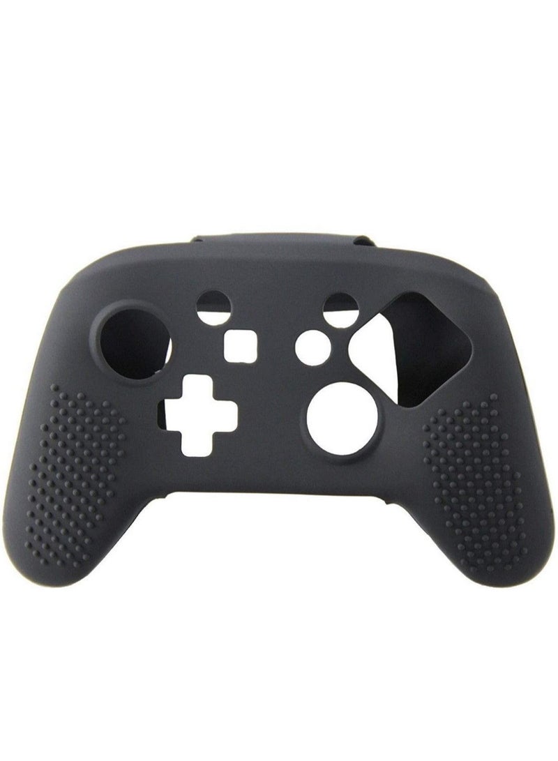 Captaintech Anti-Fall Silicone Case for Nintendo Switch Pro Controller, Dustproof Soft Silicone Skin Case Cover for Switch Pro Controller, Black - Image 2