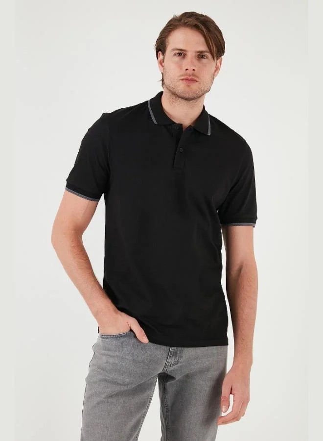 Buratti  Buratti Cotton Regular Fit Polo Neck T Shirt Men's Polo Neck T Shirt 5902063 for Men | Best Price UAE