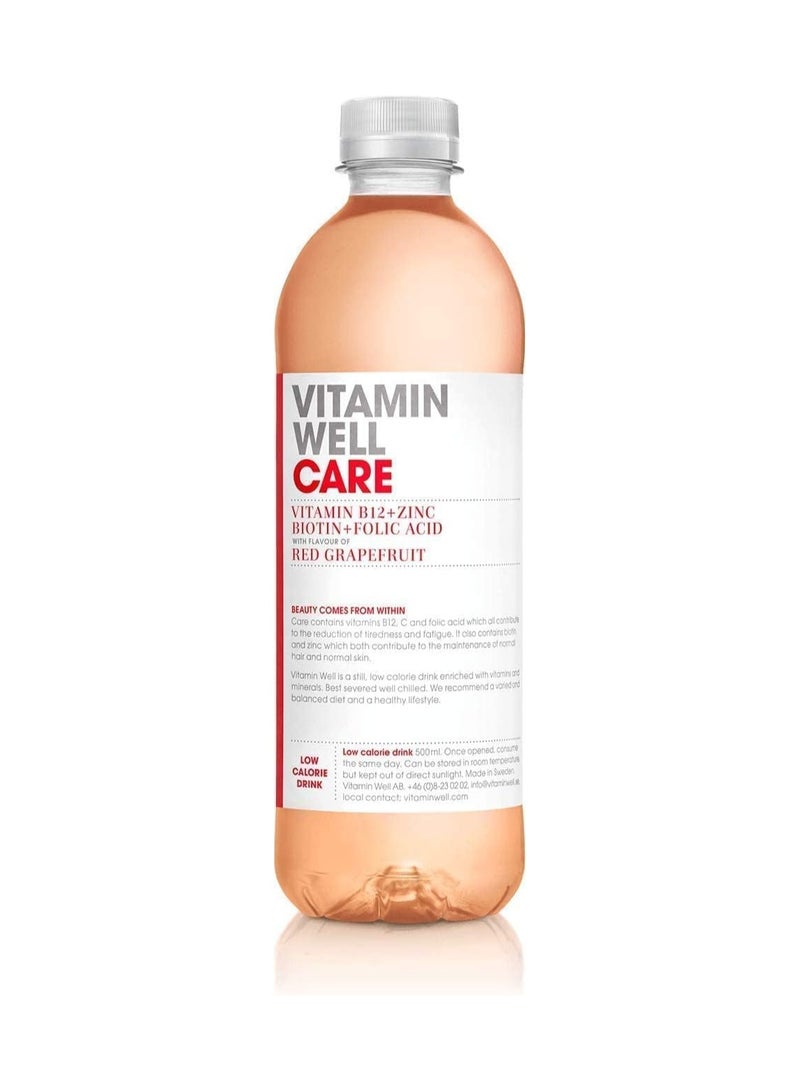 فيتامين ويل كير فيتامين مشروب الجريب فروت الأحمر 500 مل - Image 1