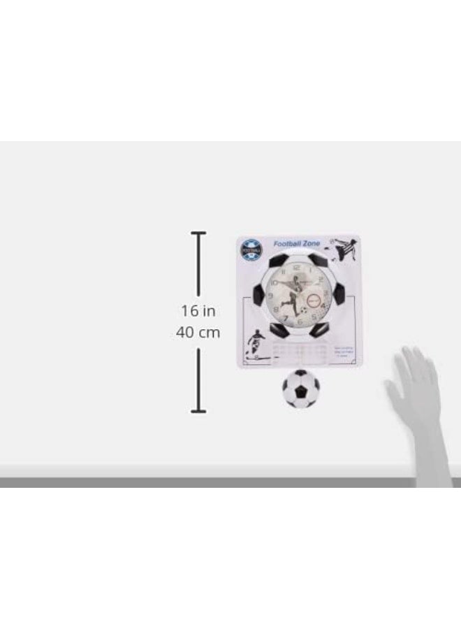GOGO Home Brand Football Player Scores Goal Football Wall Clock 30X5.5X41.6Cm  - Image 3