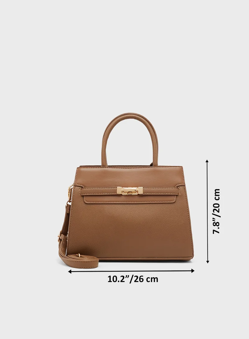 ELLA Top Handle Structured Tote
