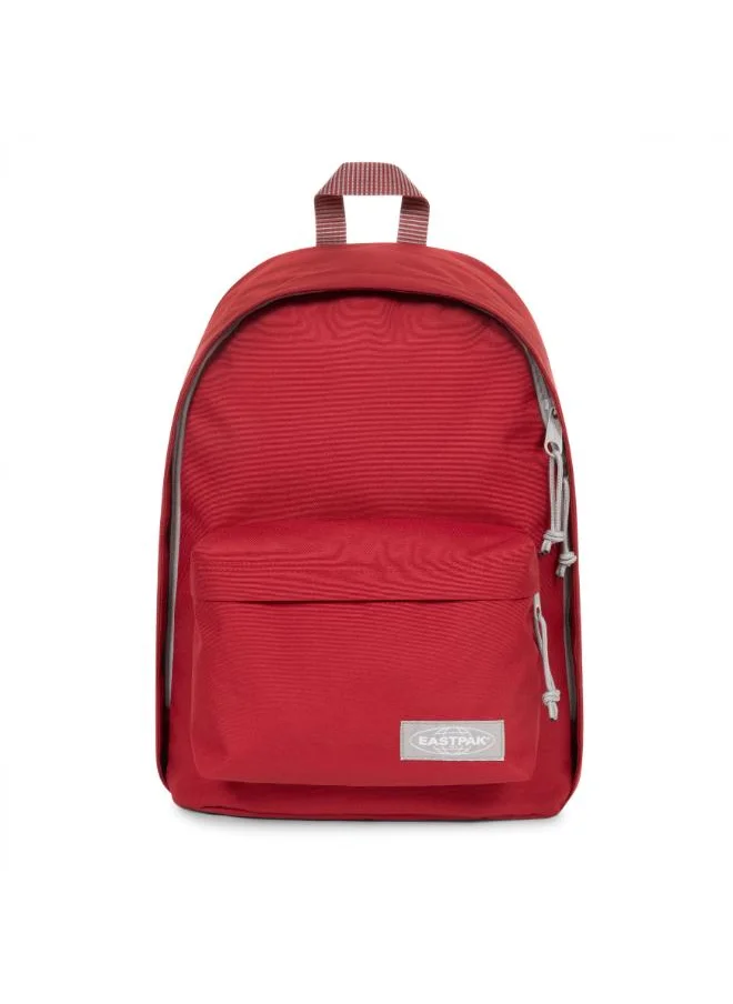 EASTPAK Out Of Office Medium Backpack With Laptop Protection - Kontrast Stripe Red