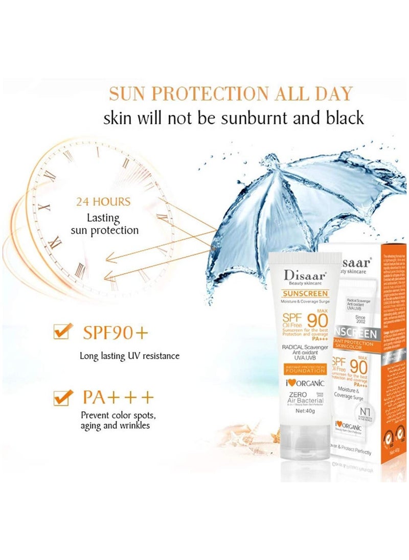 Disaar - Sunscreen Instant Protection Foundation SPF 90 - Image 1