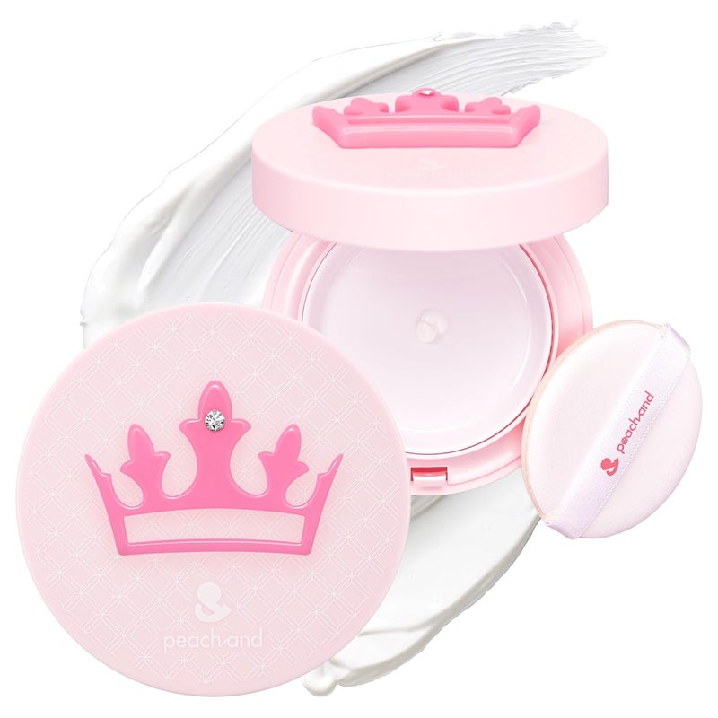 peach and وسادة شمسية معدنية للأطفال SPF50 PA تيارا وردية - Image 1