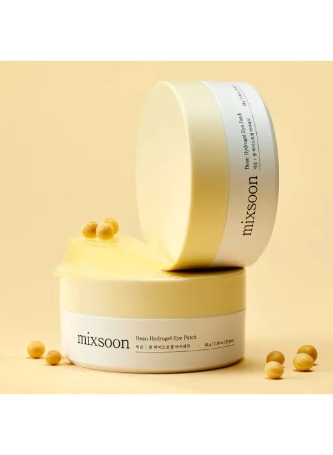 Mixsoon Bean Hydrogel Eye Patch - 84g (30 Pairs) | Amino Acid & Collagen-Infused | Hydrating & Brightening | Peptide-Enriched | Gentle Care for Under Eyes & Smile Lines - Image 4