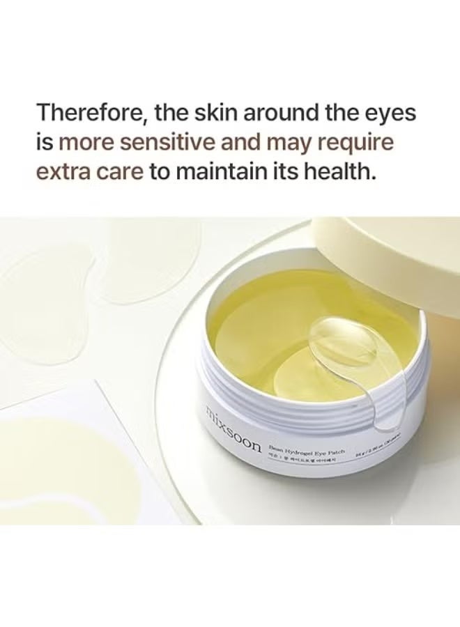 Mixsoon Bean Hydrogel Eye Patch - 84g (30 Pairs) | Amino Acid & Collagen-Infused | Hydrating & Brightening | Peptide-Enriched | Gentle Care for Under Eyes & Smile Lines - Image 5