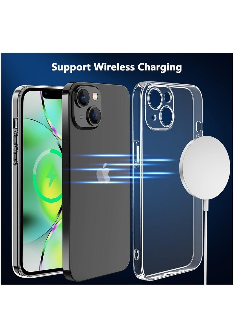 Raxoom Premium Clear Case Compatible with iPhone 15 Plus Back Cover With Full Camera Lens Coverage, Anti-Yellowing & Slim Case - Image 5