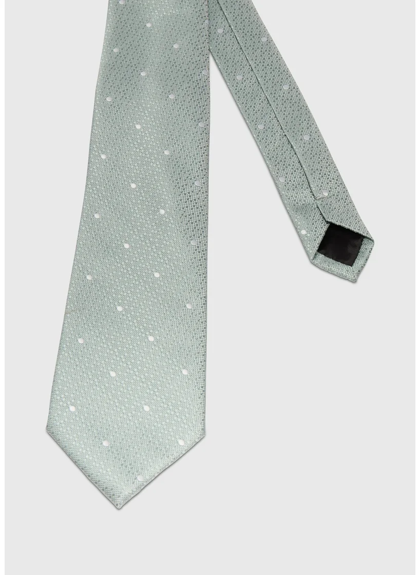 Matalan Green Spot Design Tie