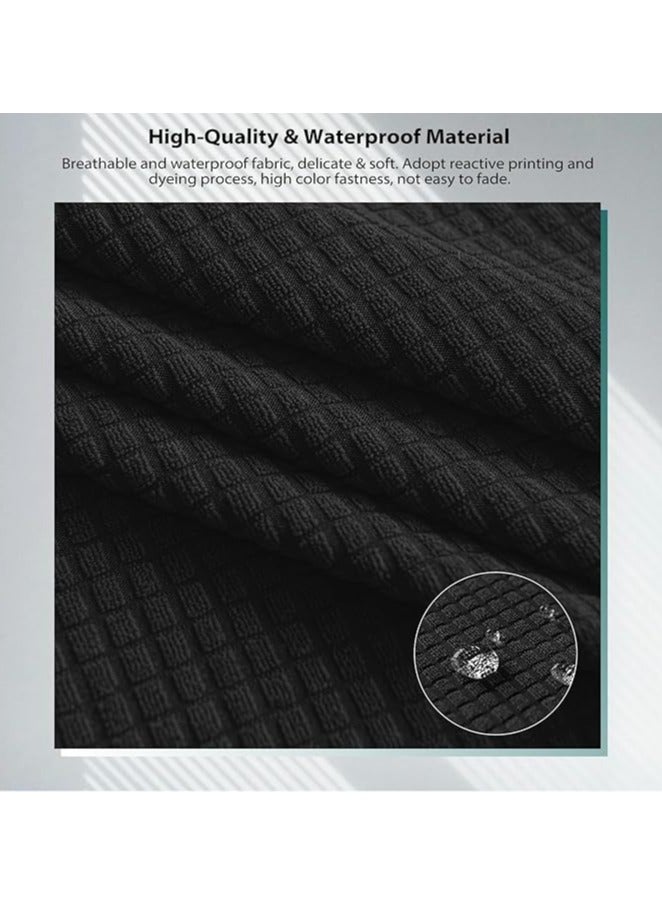 Stretch Campervan Cushion Cover, Sectional Replacement Caravan Sofa Seat Cover - Includes 2 backrest covers and 2 bench covers - Image 4