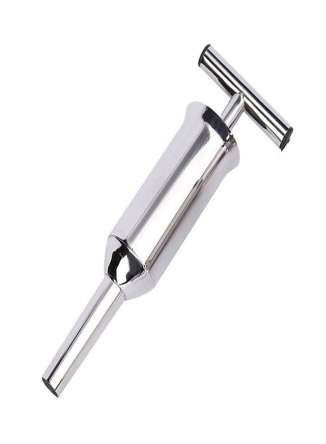 هيموتون أنابيب حشو السجق من الفولاذ المقاوم للصدأ، قمع حشو اللحم، أدوات حشو السجق 28 سم - Image 2