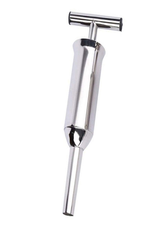 هيموتون أنابيب حشو السجق من الفولاذ المقاوم للصدأ، قمع حشو اللحم، أدوات حشو السجق 28 سم - Image 1