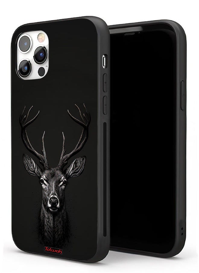 Tolwak - Apple iPhone 11 Pro Max Protective Case Deer Digital Art - Image 1