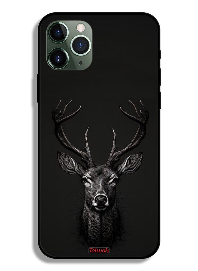 Tolwak - Apple iPhone 11 Pro Max Protective Case Deer Digital Art - Image 1