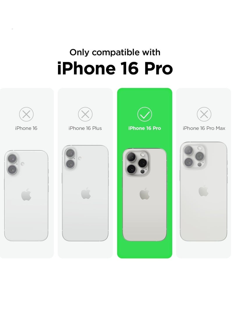 BORTONY iPhone 16 Pro Case 6.3 inch Liquid Silicone Case iPhone 16 Pro Cover Gel Rubber Soft Silky Touch Shockproof Thin Protective Cover for Apple iPhone 16 Pro - Image 2