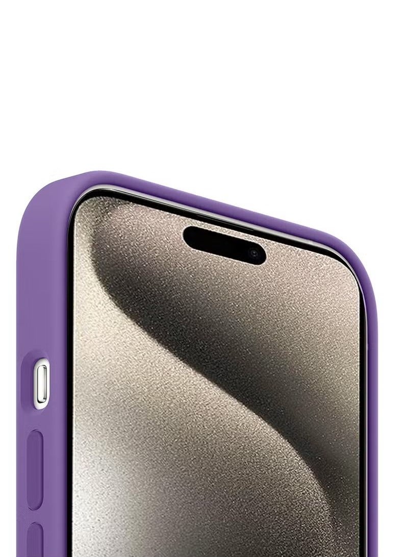 BORTONY iPhone 16 Pro Case 6.3 inch Liquid Silicone Case iPhone 16 Pro Cover Gel Rubber Soft Silky Touch Shockproof Thin Protective Cover for Apple iPhone 16 Pro - Image 4