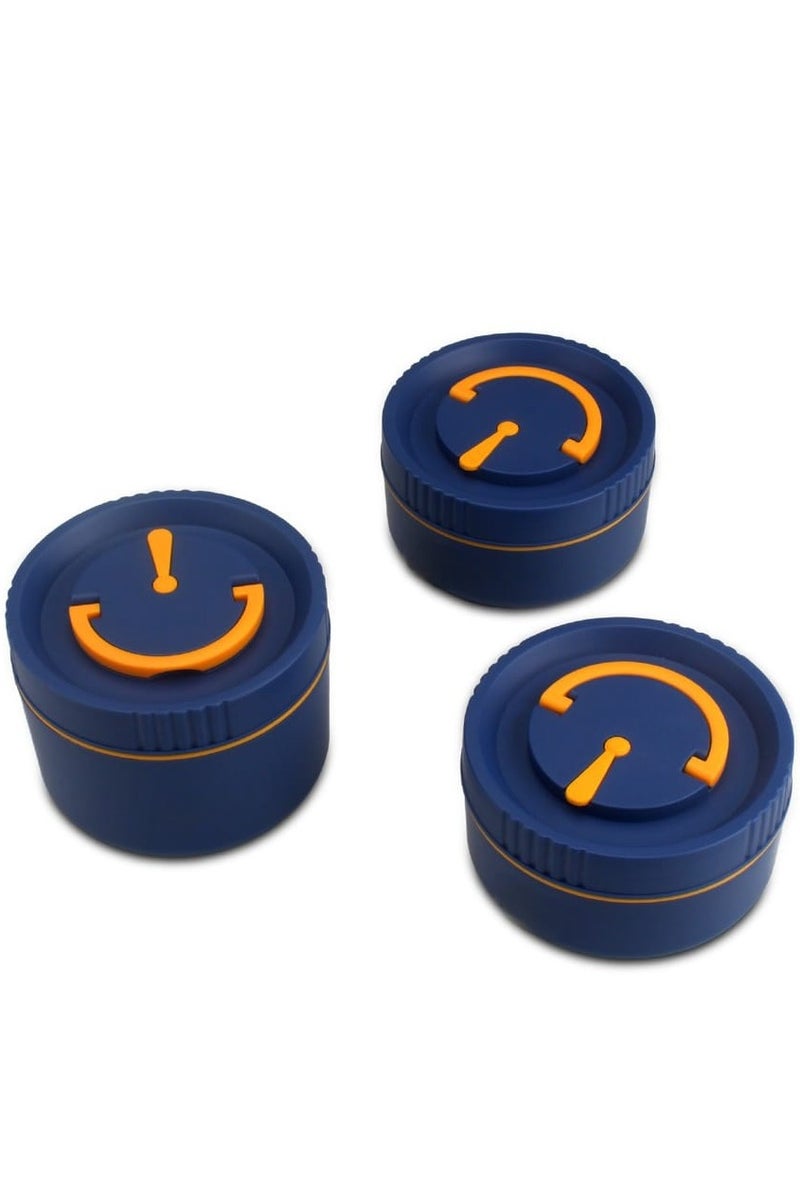 i diD Lunch Box, Portable Insulated Lunch Containers With Bag, Leakproof Stackable Stainless Steel Food Container For Adults, Kids, Set of 3 Tier Insulated Boxes - Image 2