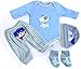 MAIHAO Reborn Baby Doll Clothes for 1722 Inch Newborn Baby Dolls Clothing Boy Outfit AccessoriesPuppy Pattern 4pcs Set - Image 2
