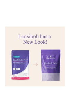 Lansinoh Lansinoh Sitz Bath Salts Postpartum Essentials, Epsom Salts With Soothing and Calming Ingredients Including Lavender Oil, Frankincense and Aloe Vera, 10 Ounce  - Image 2